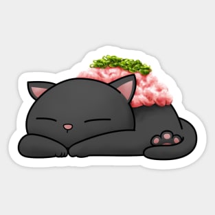 Negitoro Sushi Cat Sticker